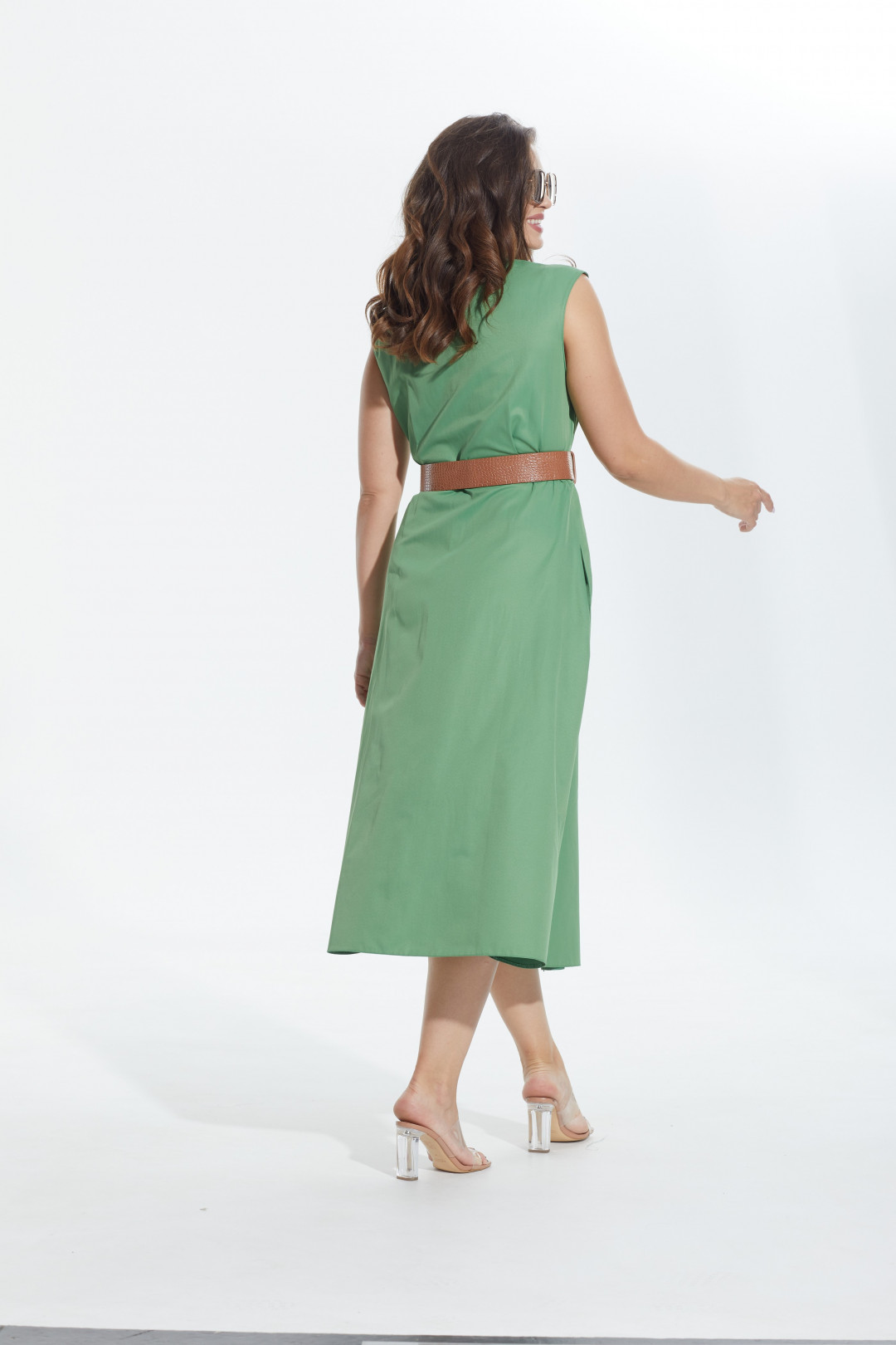 Платье MALI 422-036 зелёный