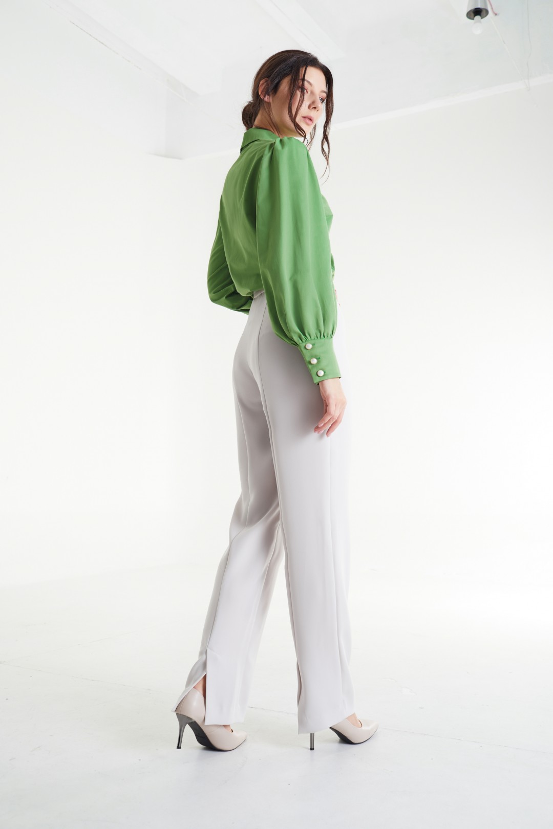 Блузка MALI 621-097 зеленый