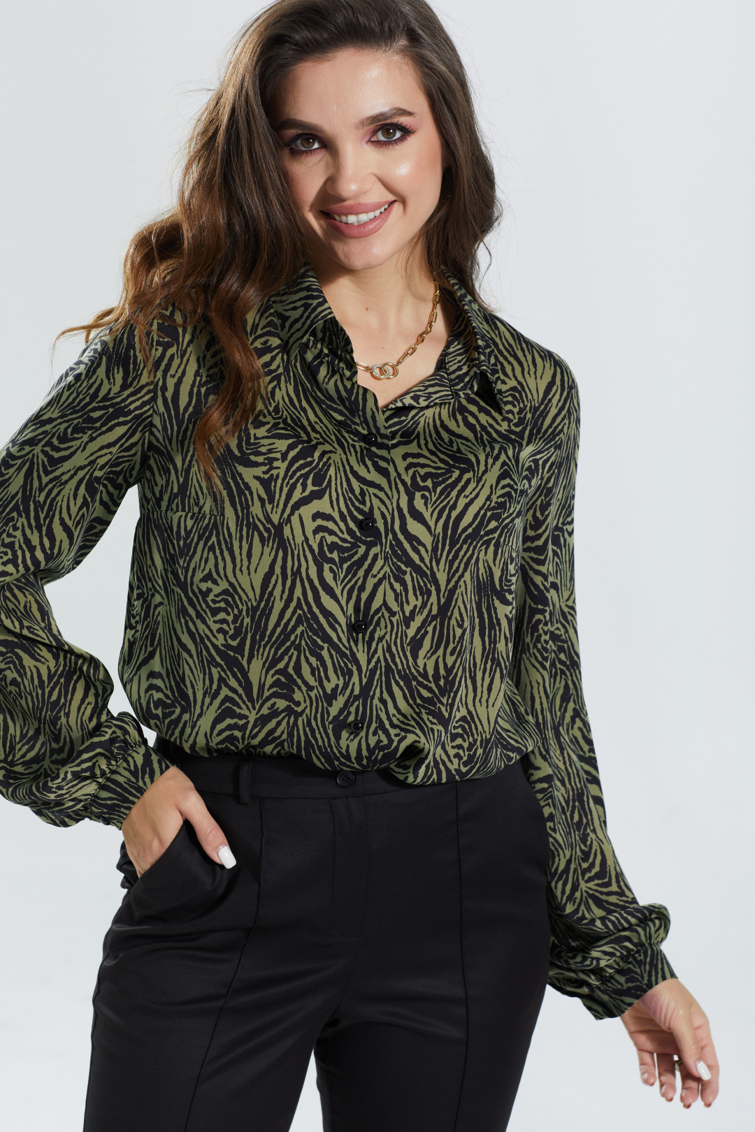 Блузка MALI 622-074 зеленый
