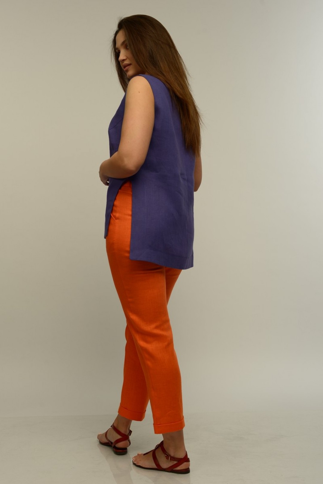 Костюм MALI 721-036 фиолетовый+ оранжевый