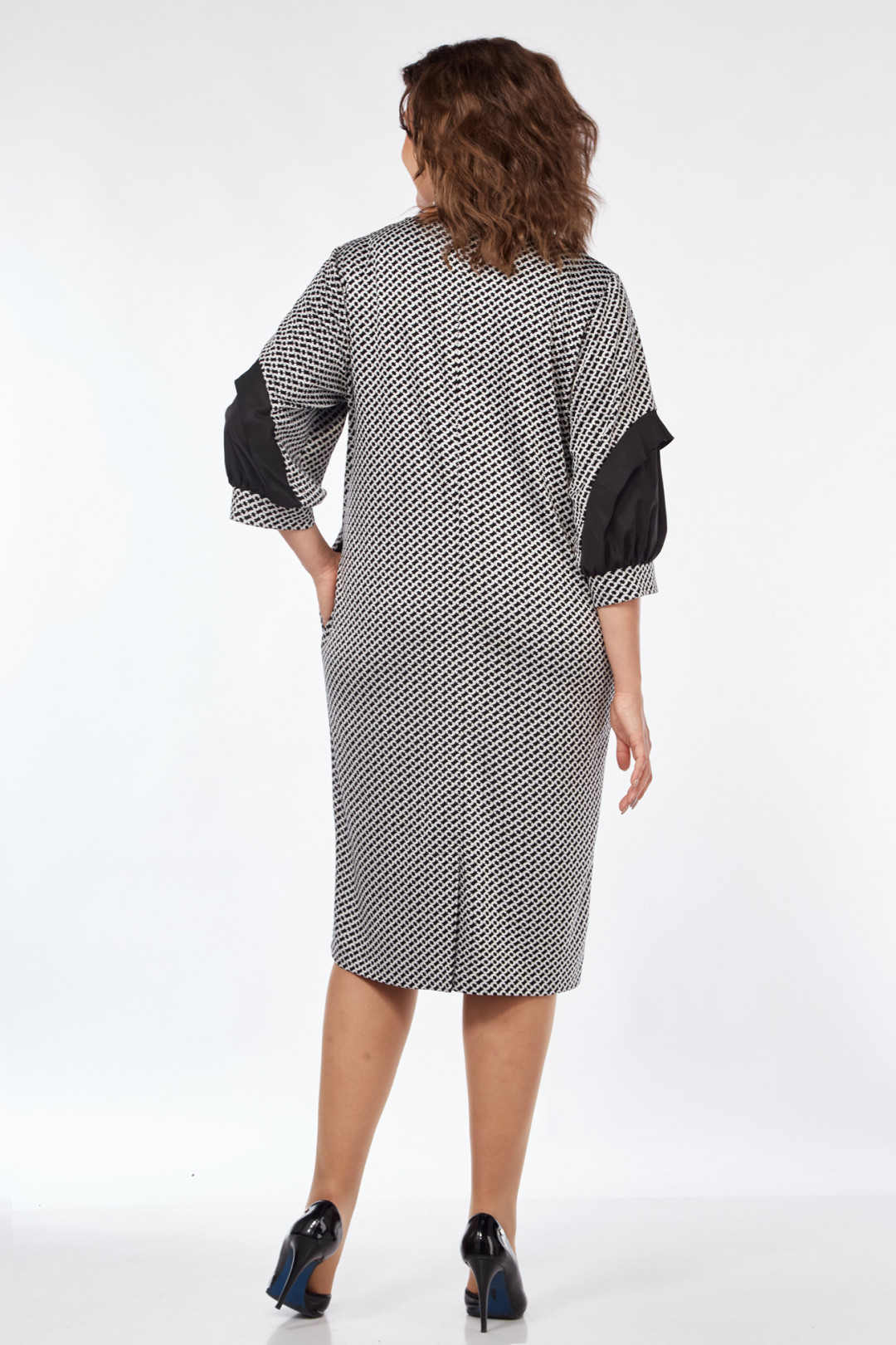Платье Matini 3.1702 серый+черный