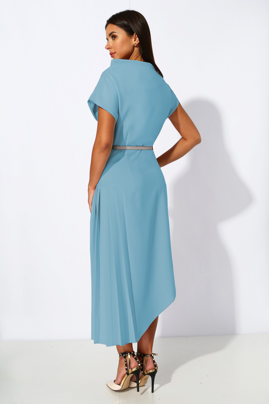 Платье МиА-Мода 1053-18 голубой