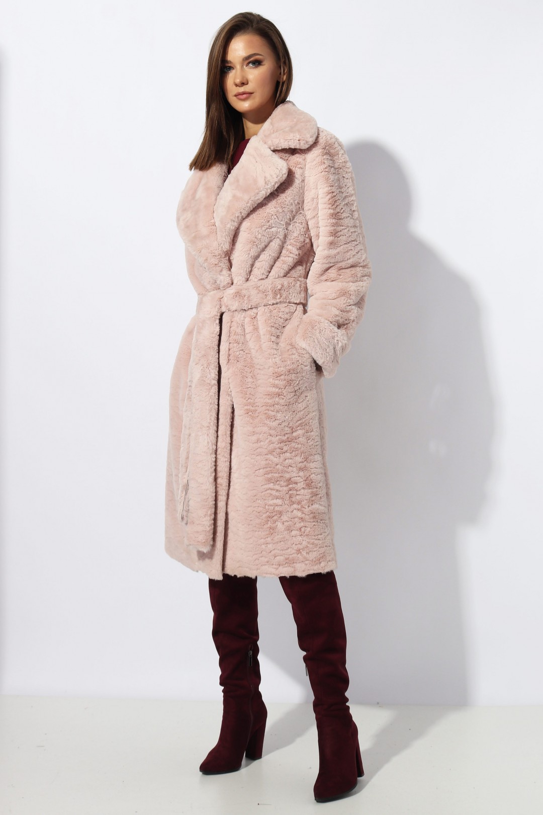   Пальто МиА-Мода  1194-1 розовый