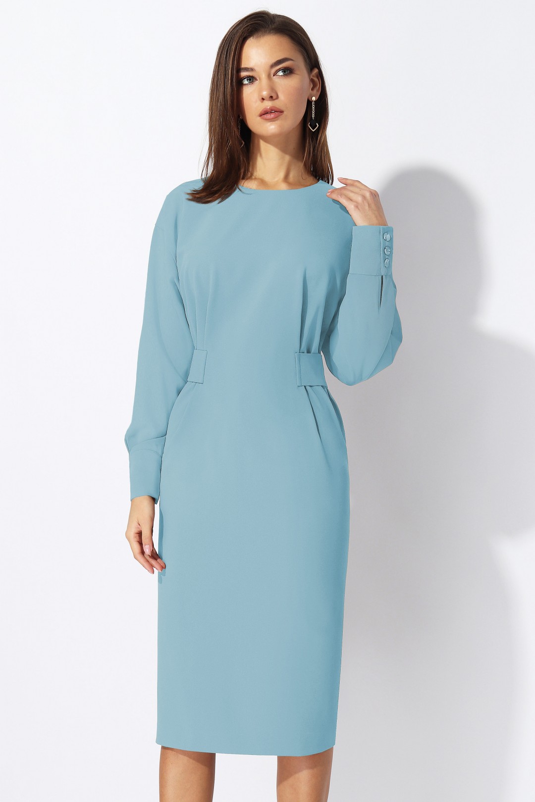Платье МиА-Мода 1197-3 голубой