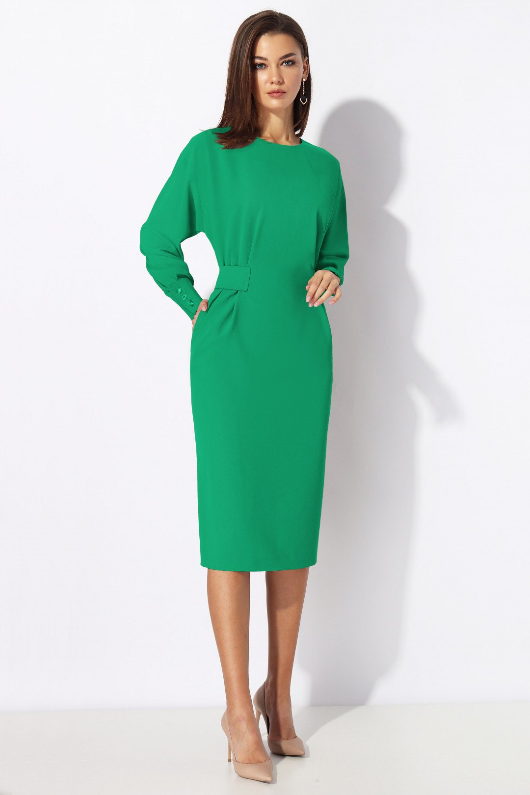 Платье МиА-Мода 1197-5 зеленый