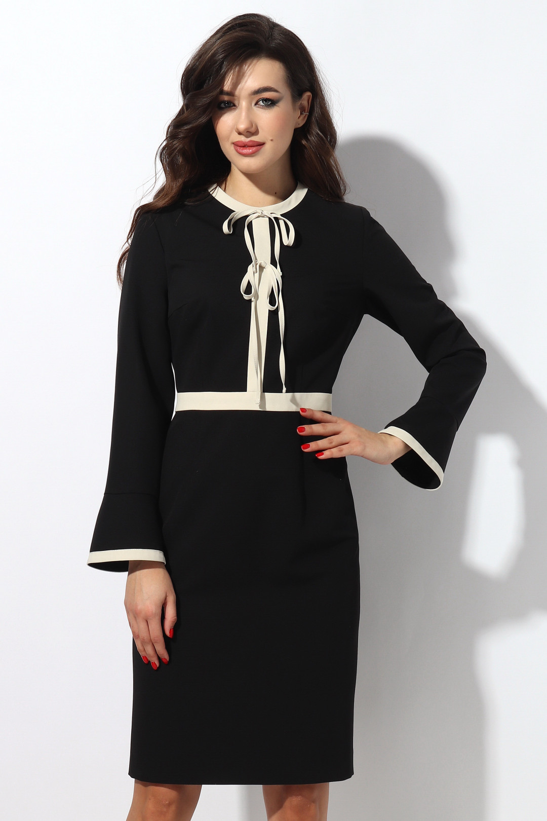 Платье МиА-Мода 1310 черный