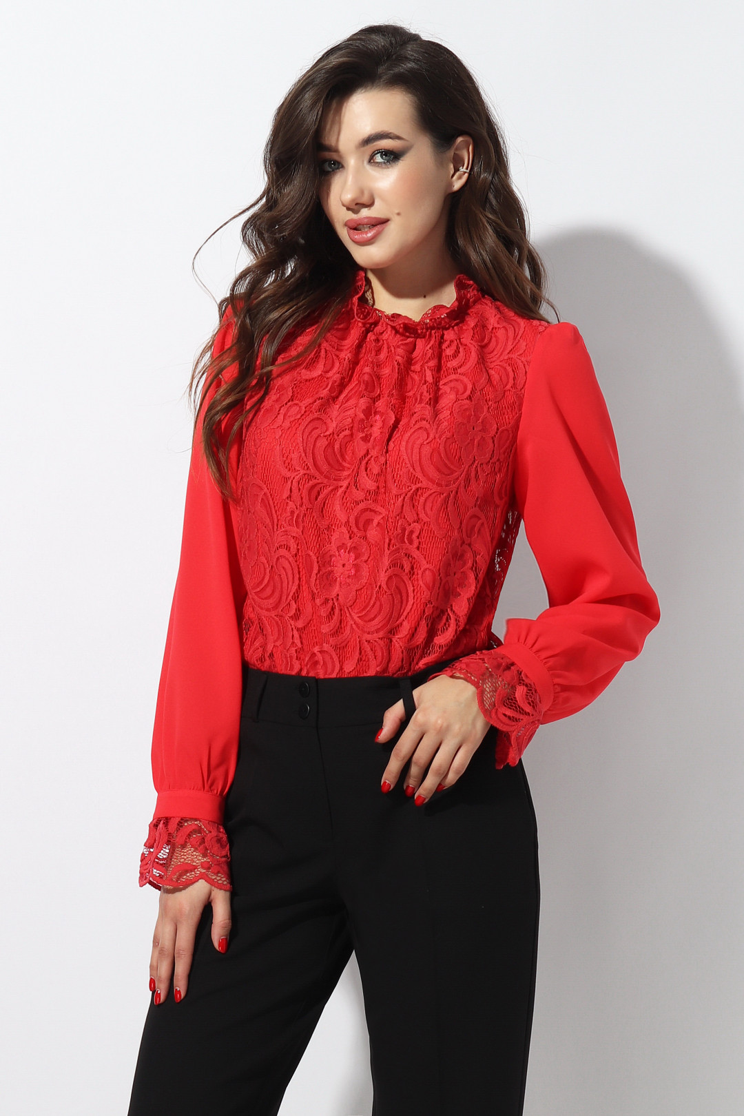 Блузка МиА-Мода 1313 красный