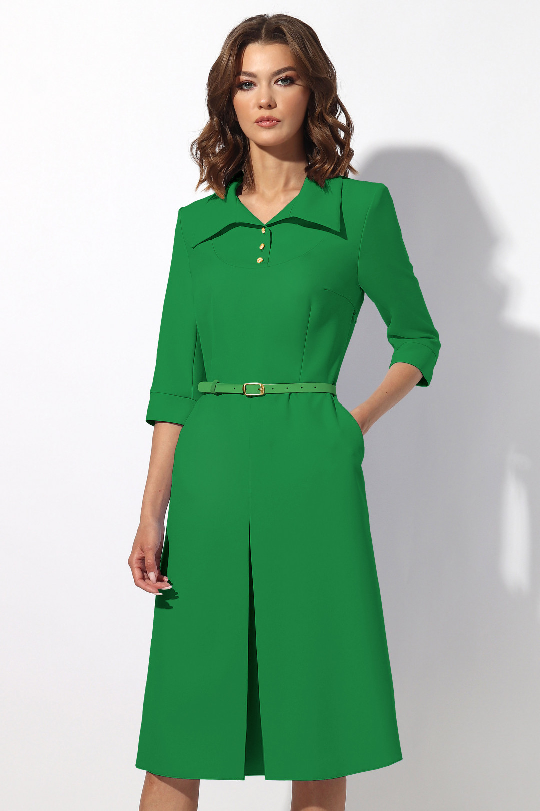 Платье МиА-Мода 1369-2  зеленый