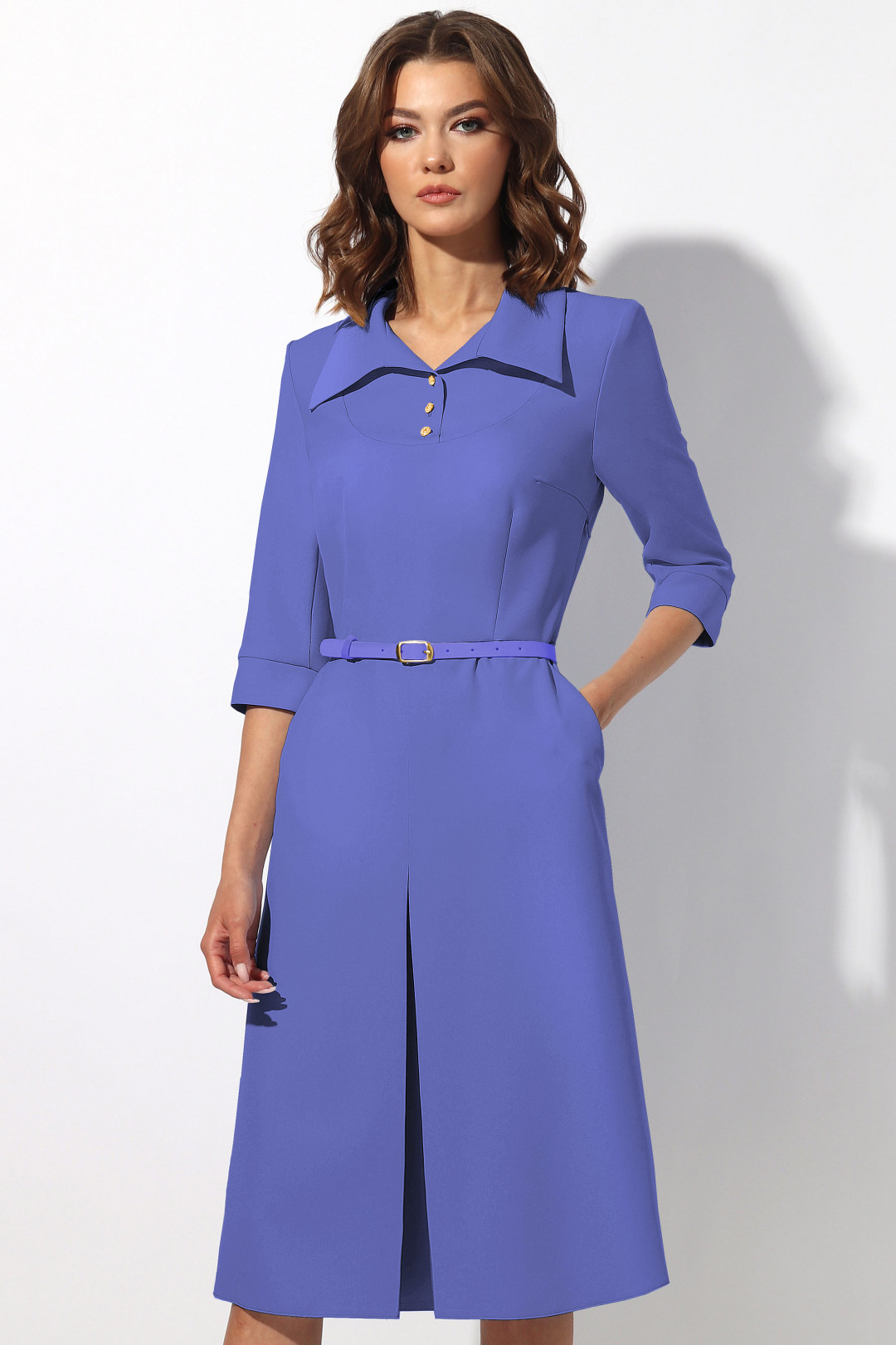 Платье МиА-Мода 1369 сине-фиолетовый