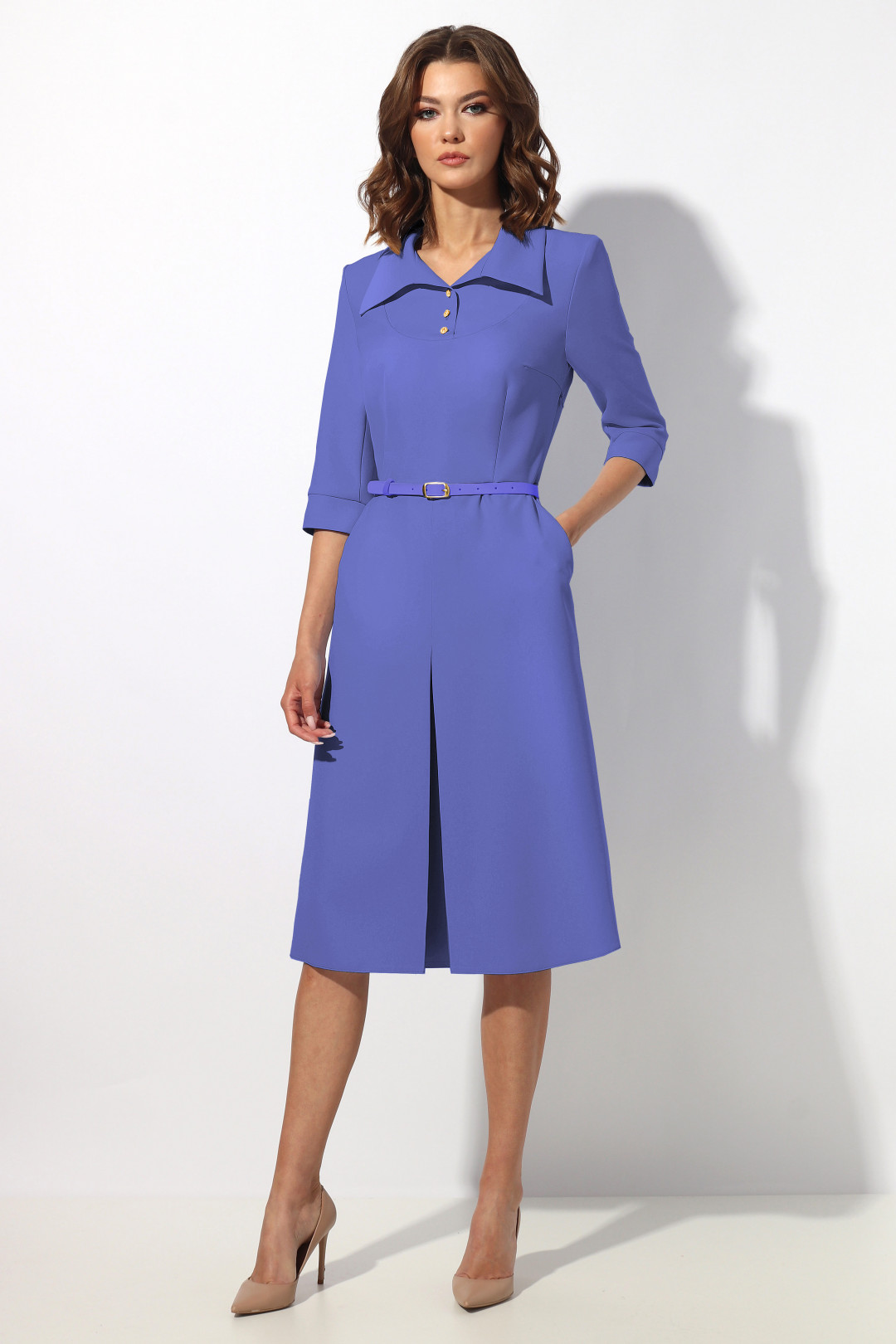 Платье МиА-Мода 1369 сине-фиолетовый