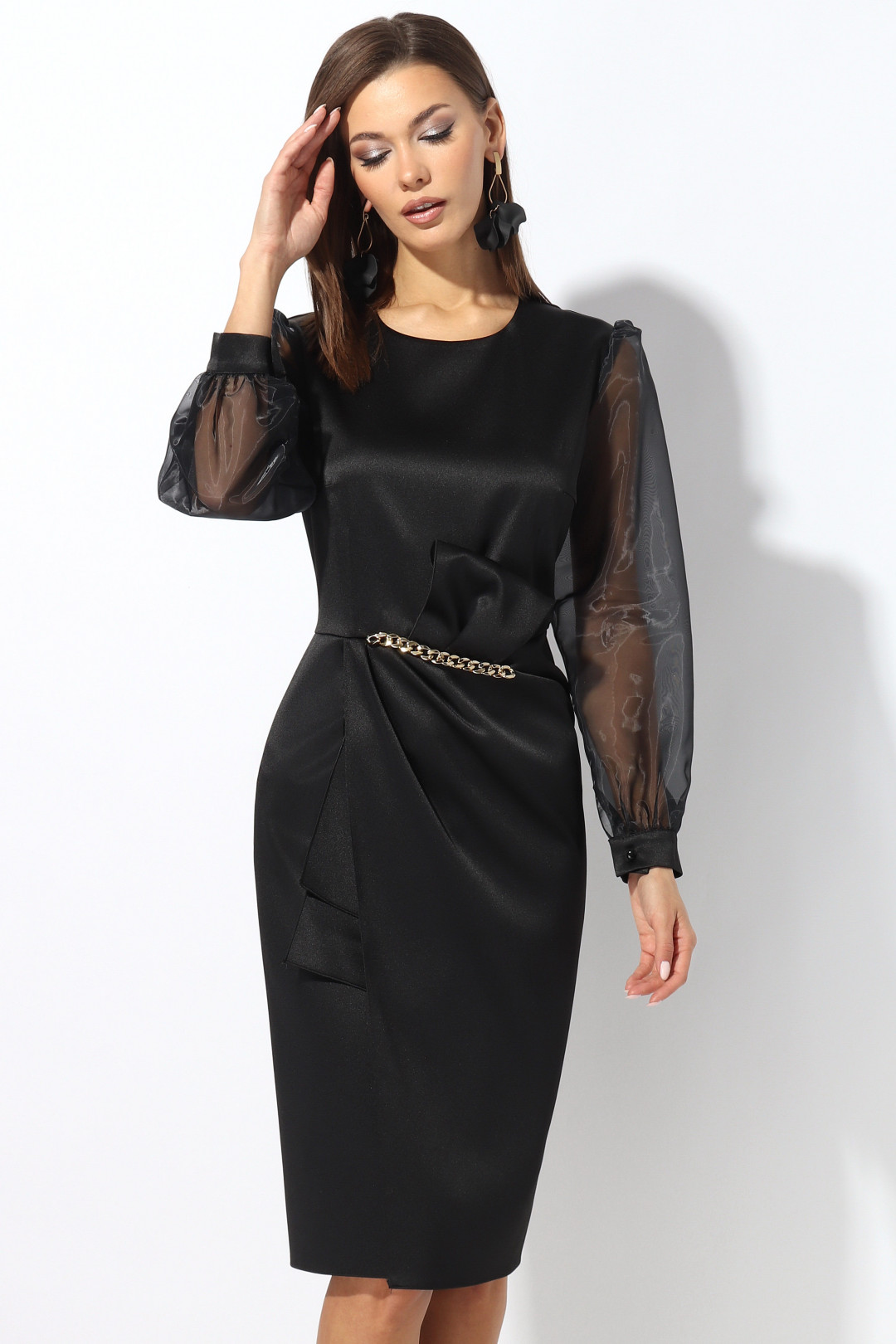Платье МиА-Мода 1388 черный
