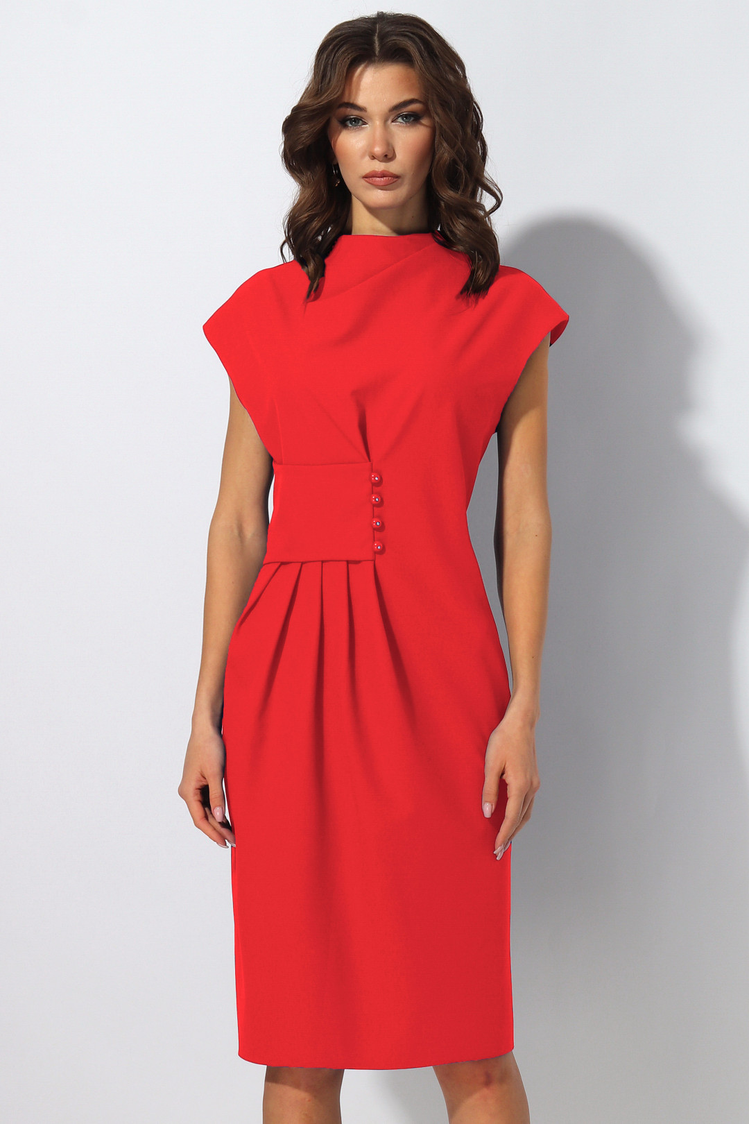 Платье МиА-Мода 1425-2 коралловый