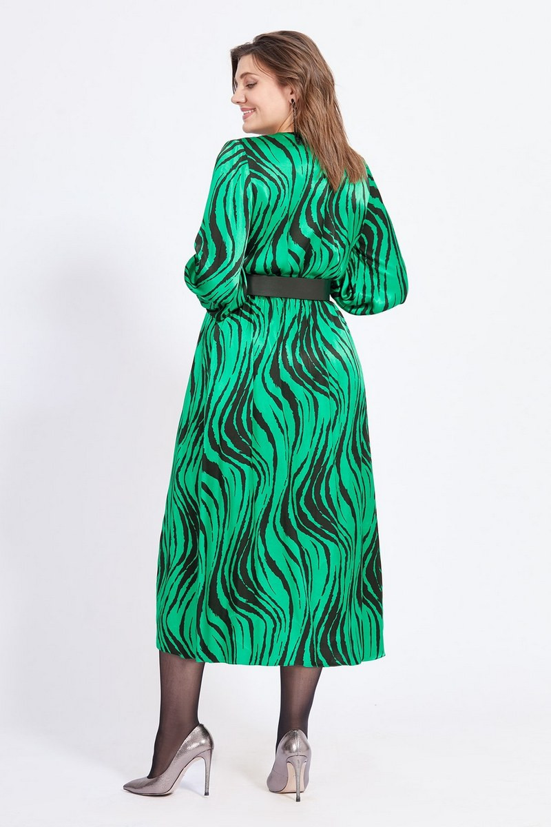 Платье Милора Стиль 1043 зеленый