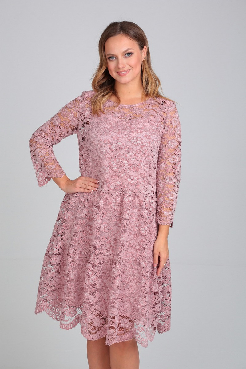 Платье Милора Стиль 827 розовый