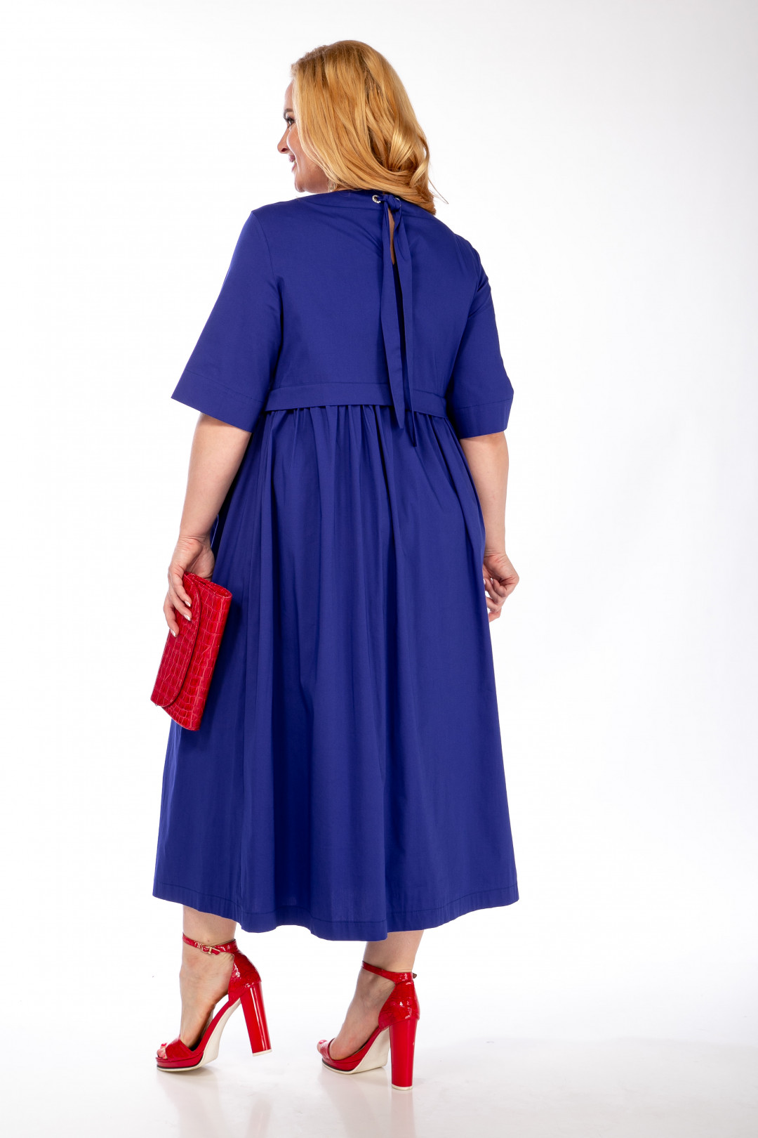 Платье Мишель Шик 2062 темно-синий, красный