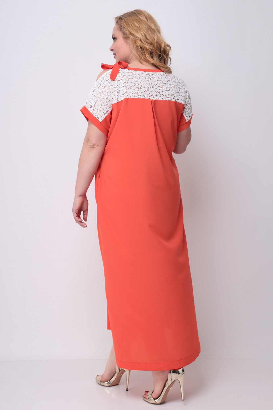 Платье Мишель Шик 2063 оранжевый