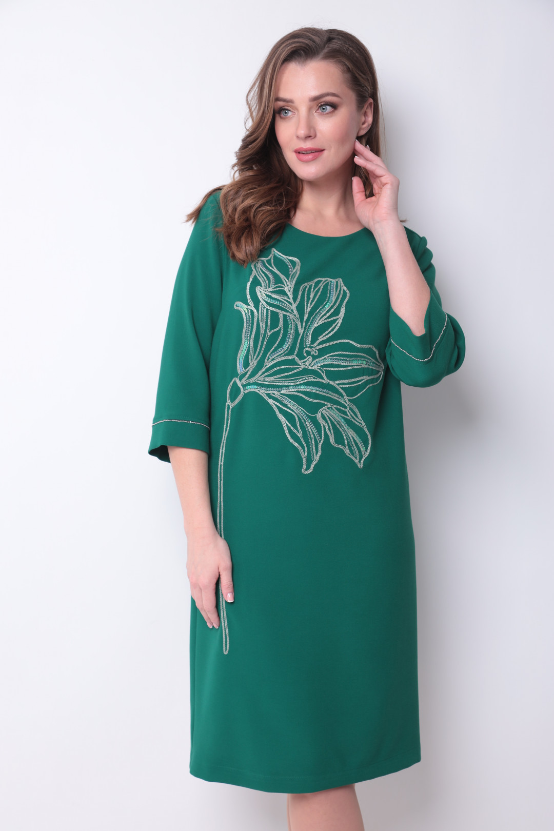 Платье Мишель Шик 2081 зеленый