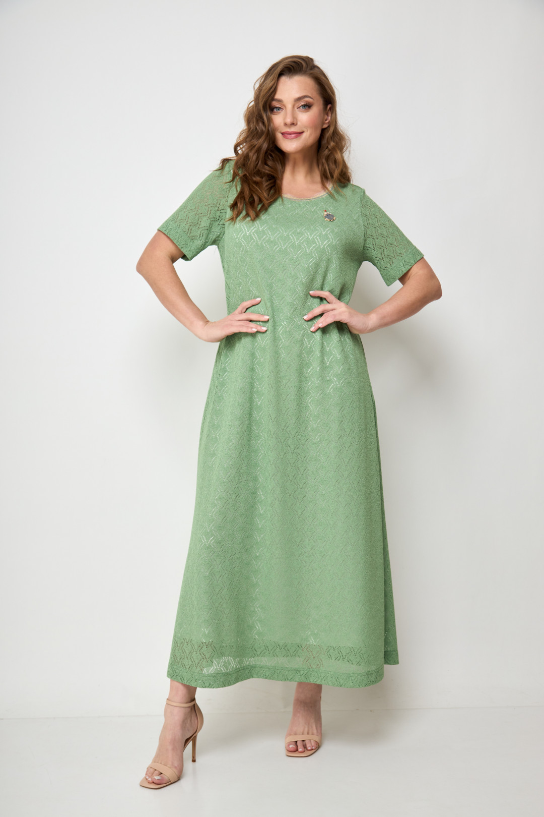 Платье Мишель Шик 2095 зелень