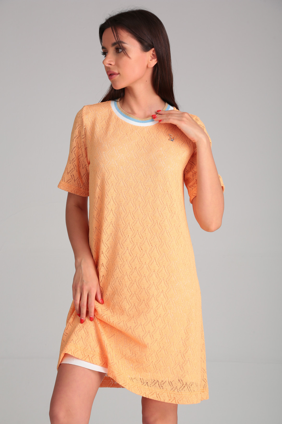 Платье Мишель Шик 2098 оранжевый