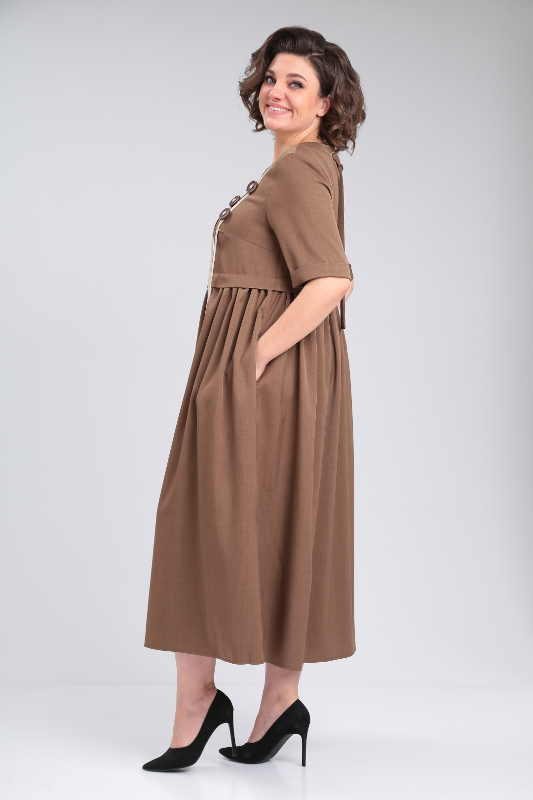 Платье Мишель Шик 2132/1 коричневый