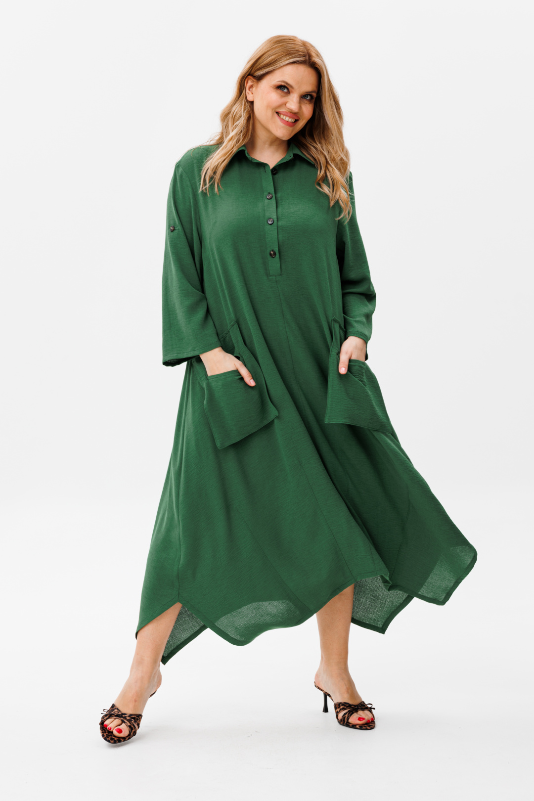 Платье Мишель Шик 2160 зеленый