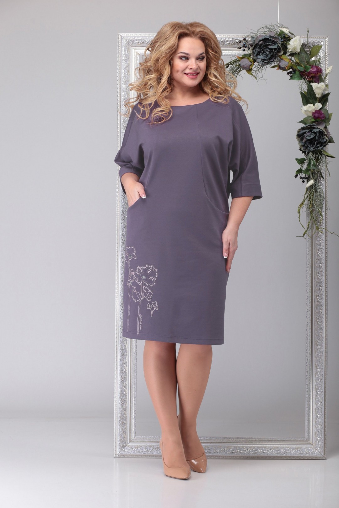 Платье Мишель Шик 954 светло-фиолетовый