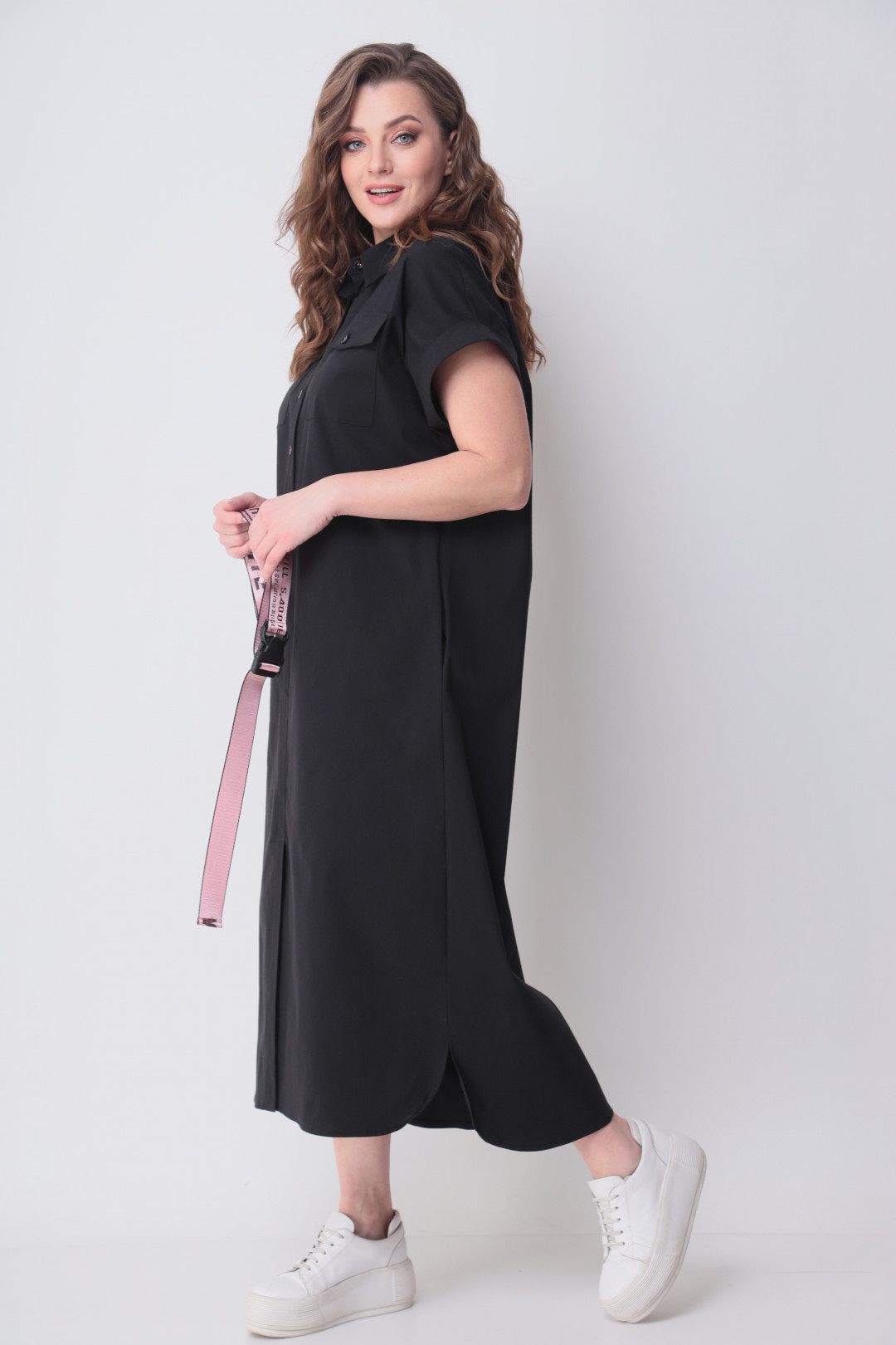 Платье Мишель Шик 993 черный, розовый