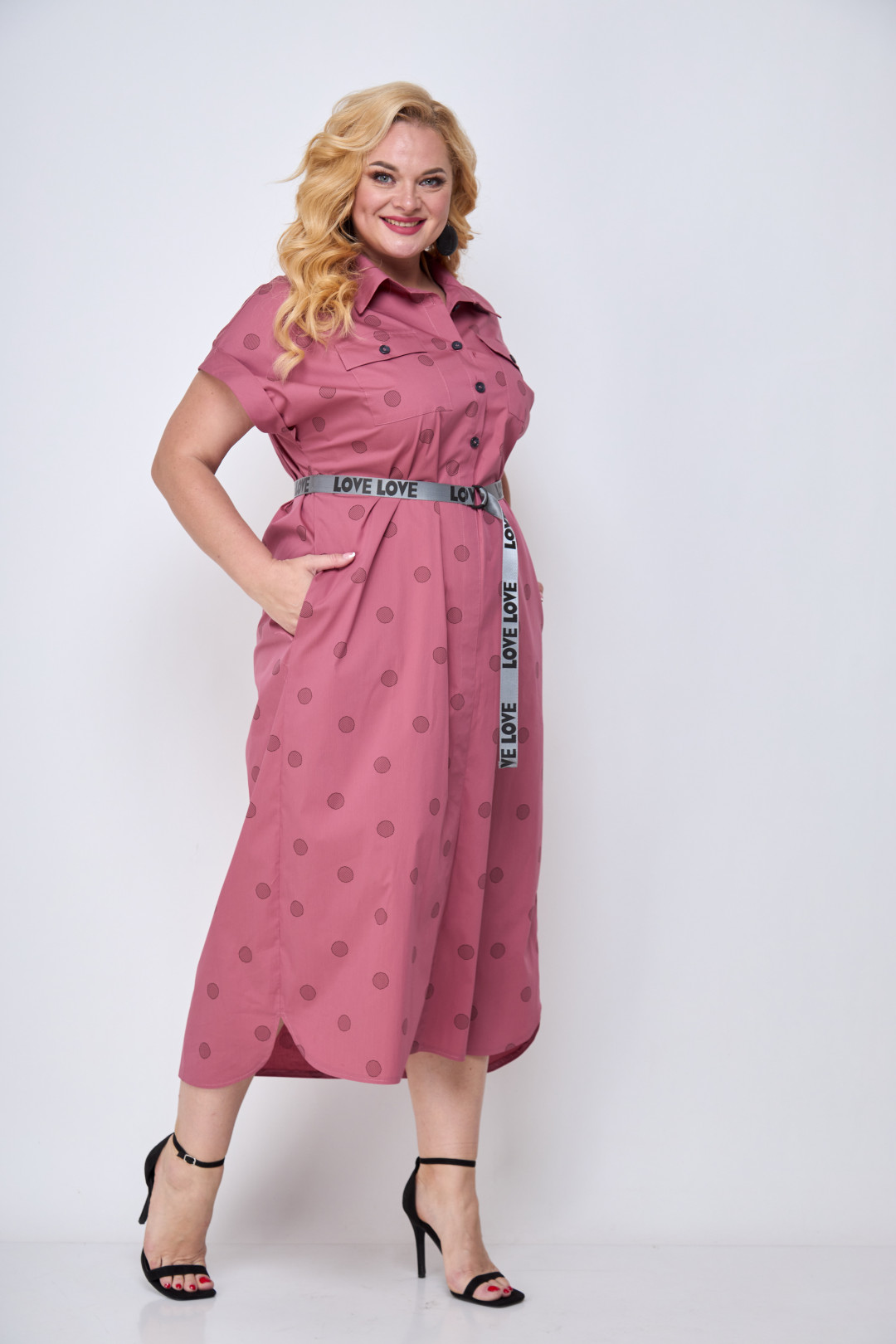Платье Мишель Шик 993 розовый