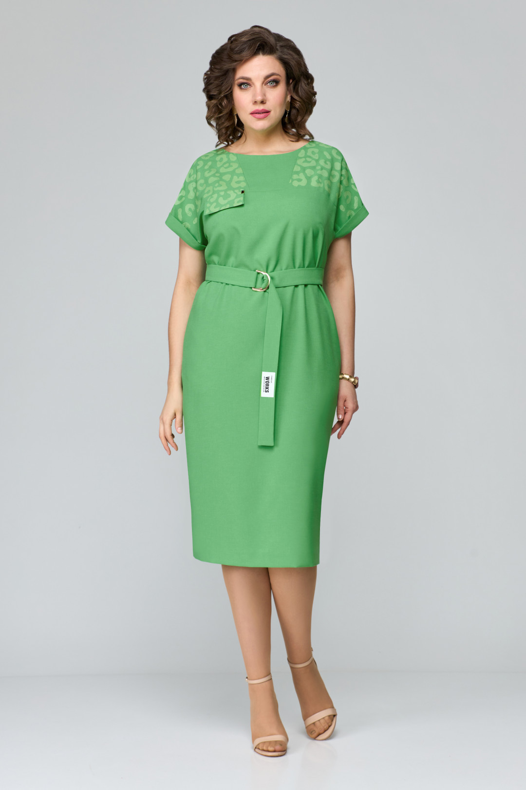 Платье МишельСтиль 1110 зелёный