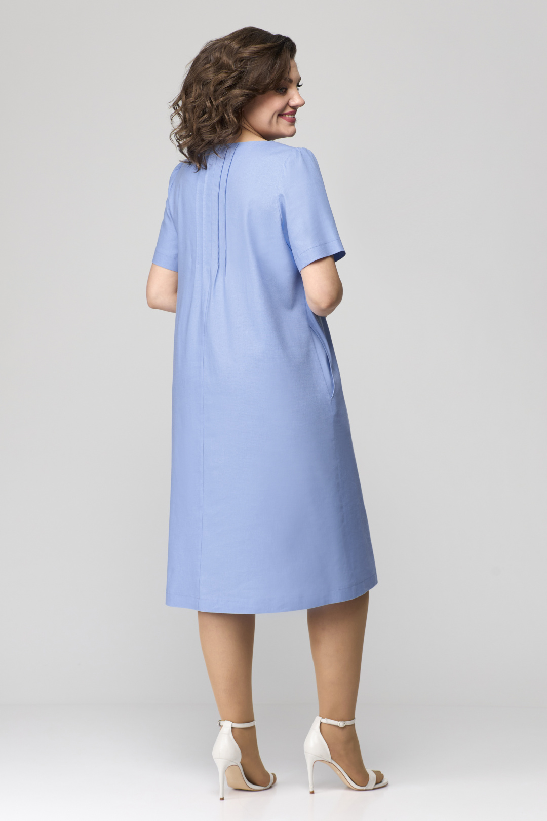 Платье МишельСтиль 1115-1 голубой