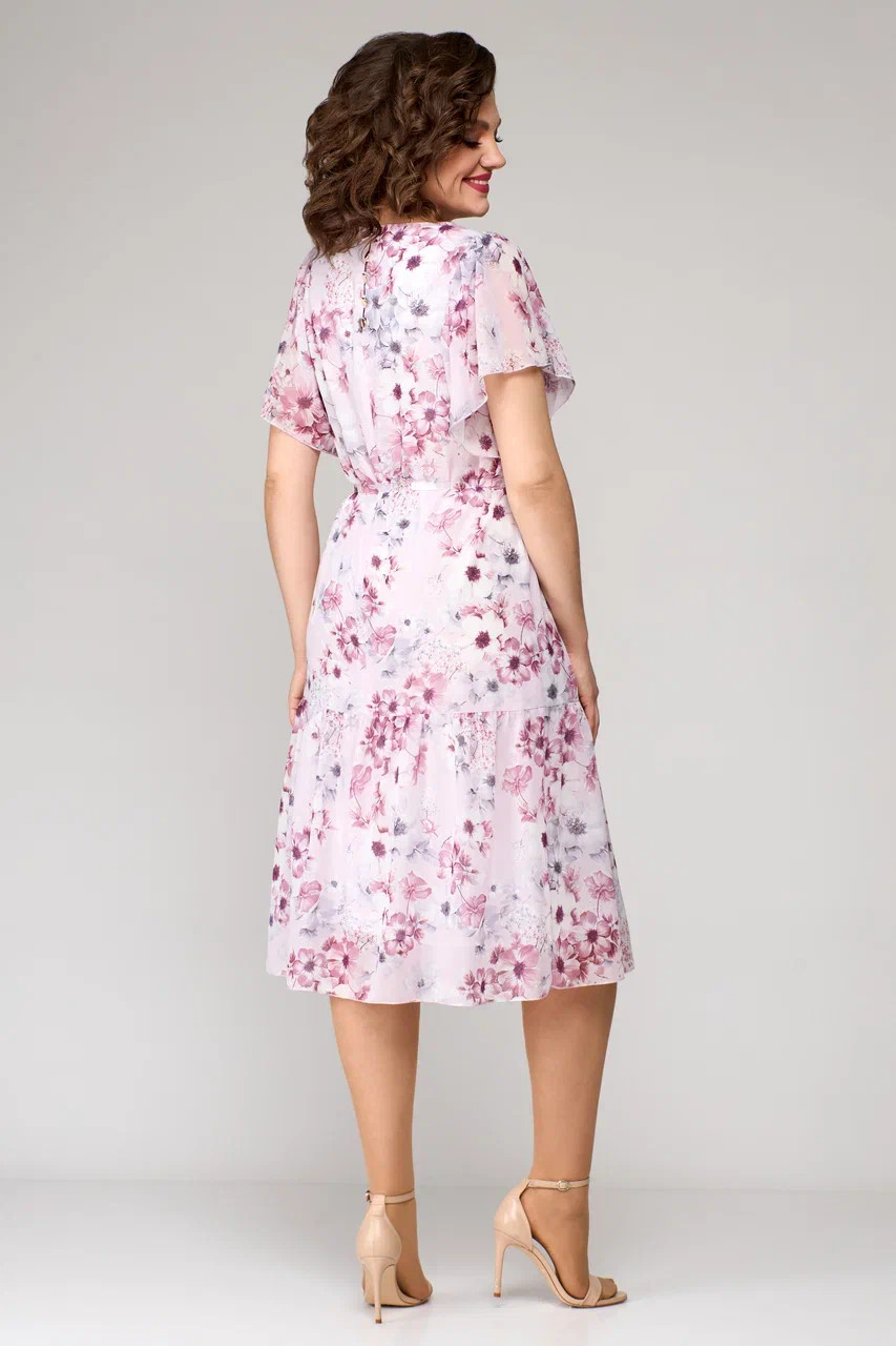 Платье МишельСтиль 1123 сиренево- розовый