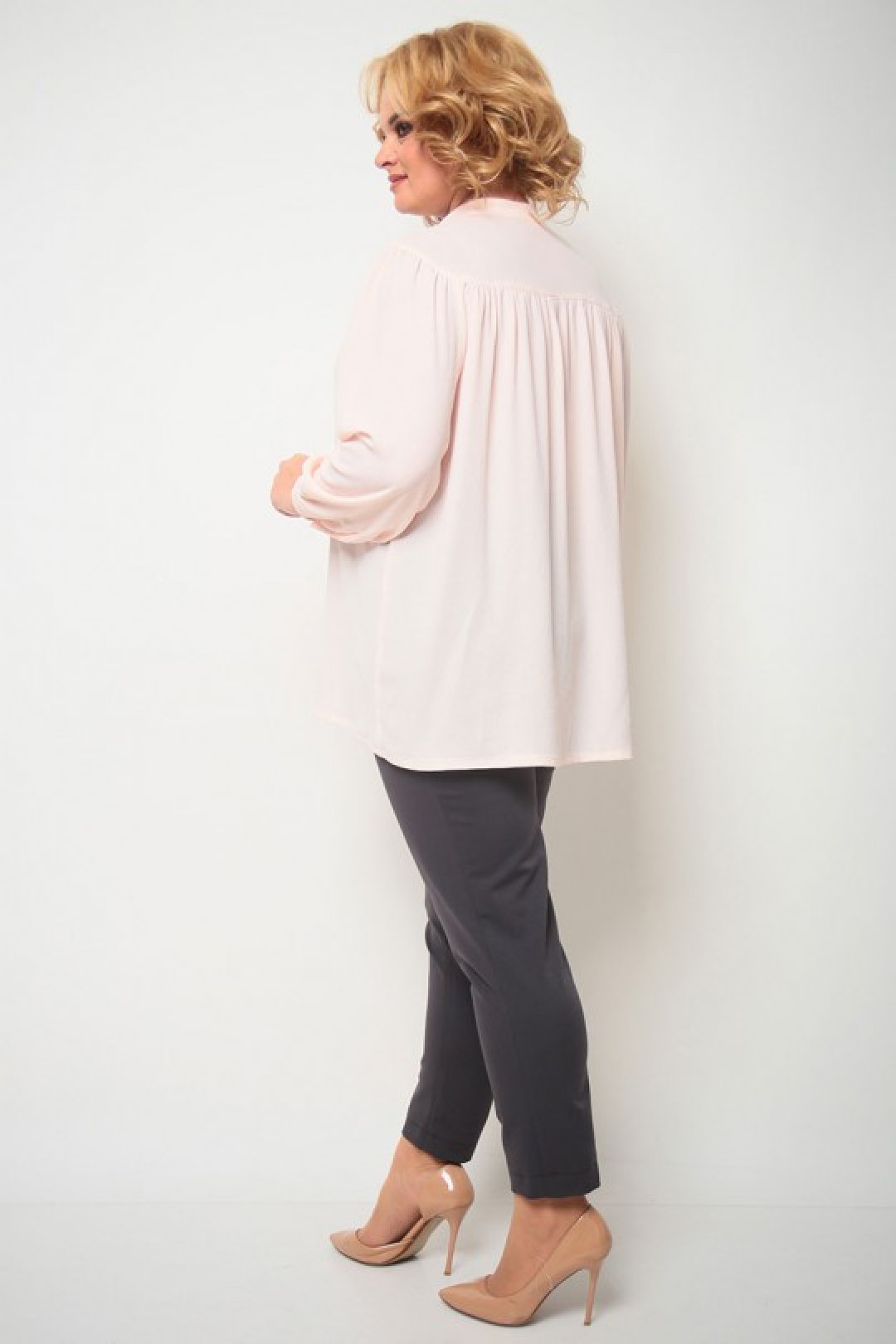 Блузка Мишель Шик 760 бледно-розовый