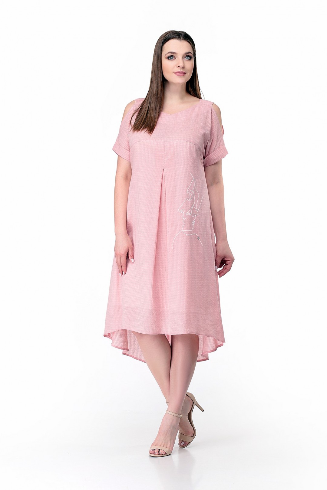 Платье МишельСтиль 977 розовый