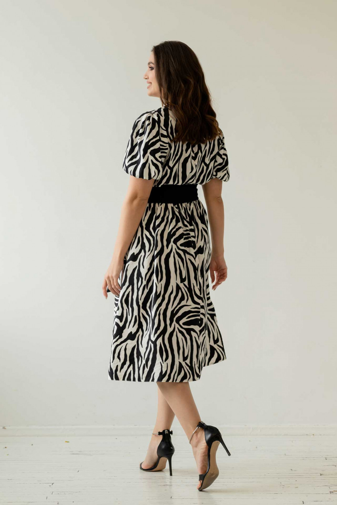 Платье MisLana 774 зебра