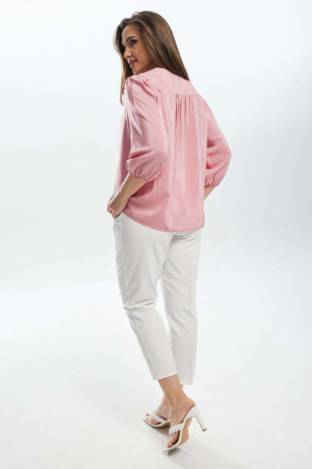 Блузка MisLana С909 розовый
