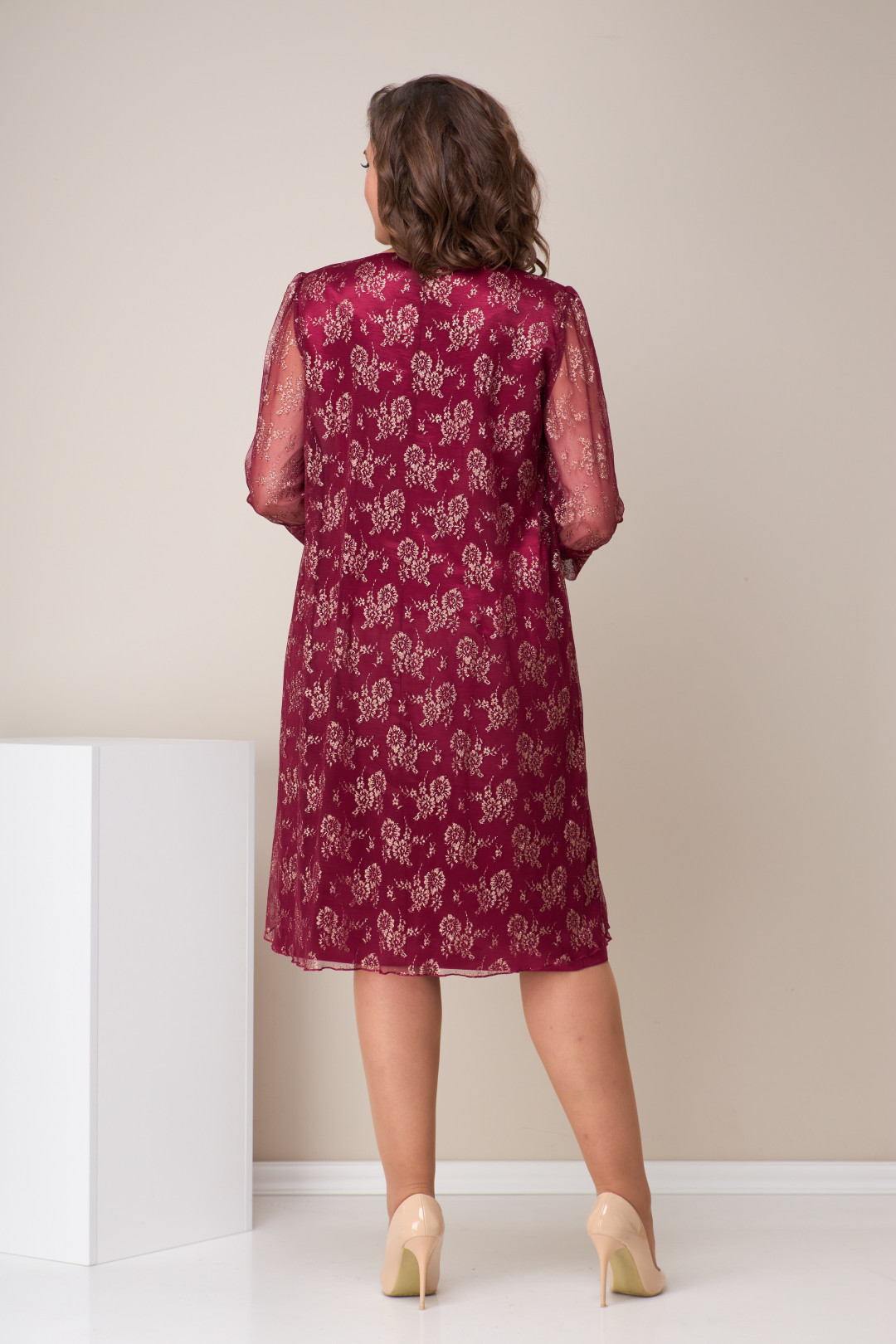 Платье Мода-Версаль 1506 красный