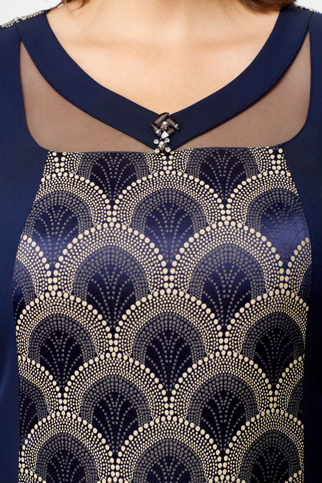 Платье Мода-Версаль 1549 чешуя