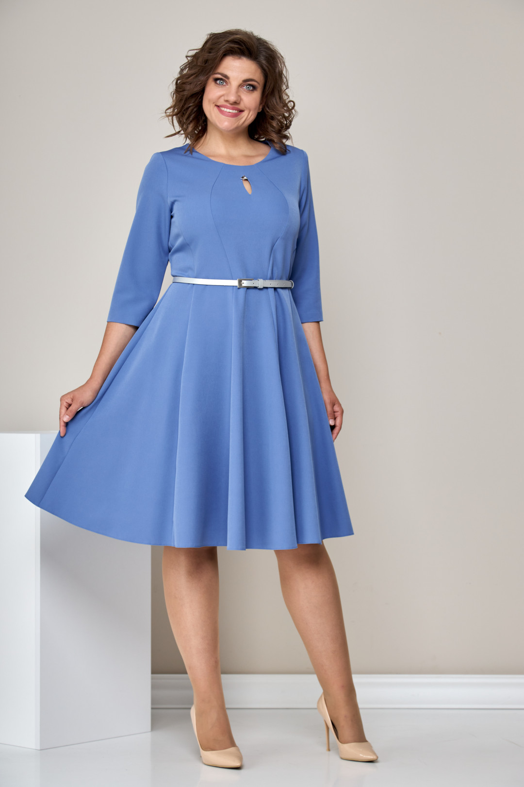 Платье Мода-Версаль 1601 голубой