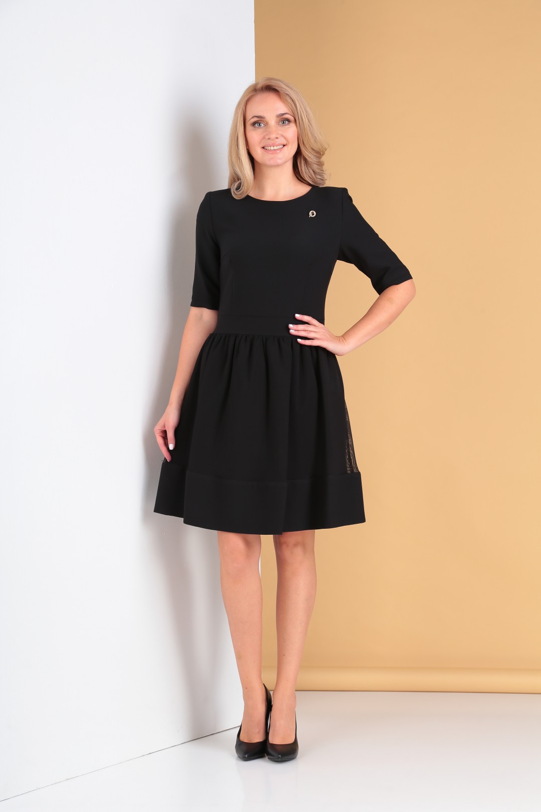 Платье Мода-Версаль 1833 черный