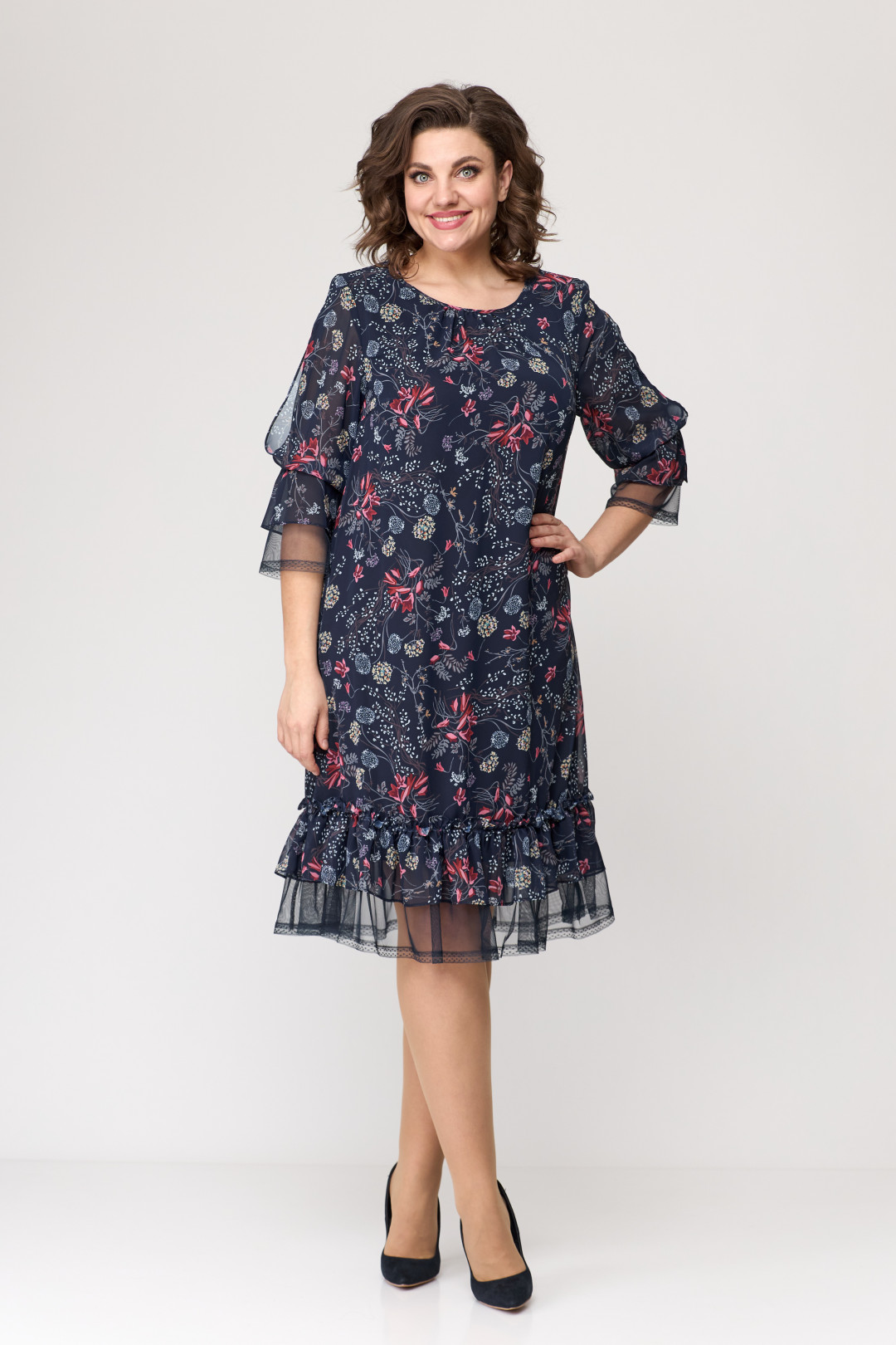Платье Мода-Версаль 2205 индиго