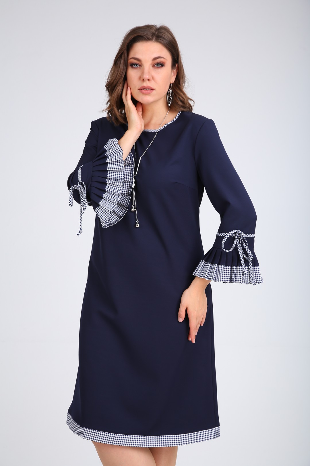 Платье Мода-Версаль 2232 т.синий