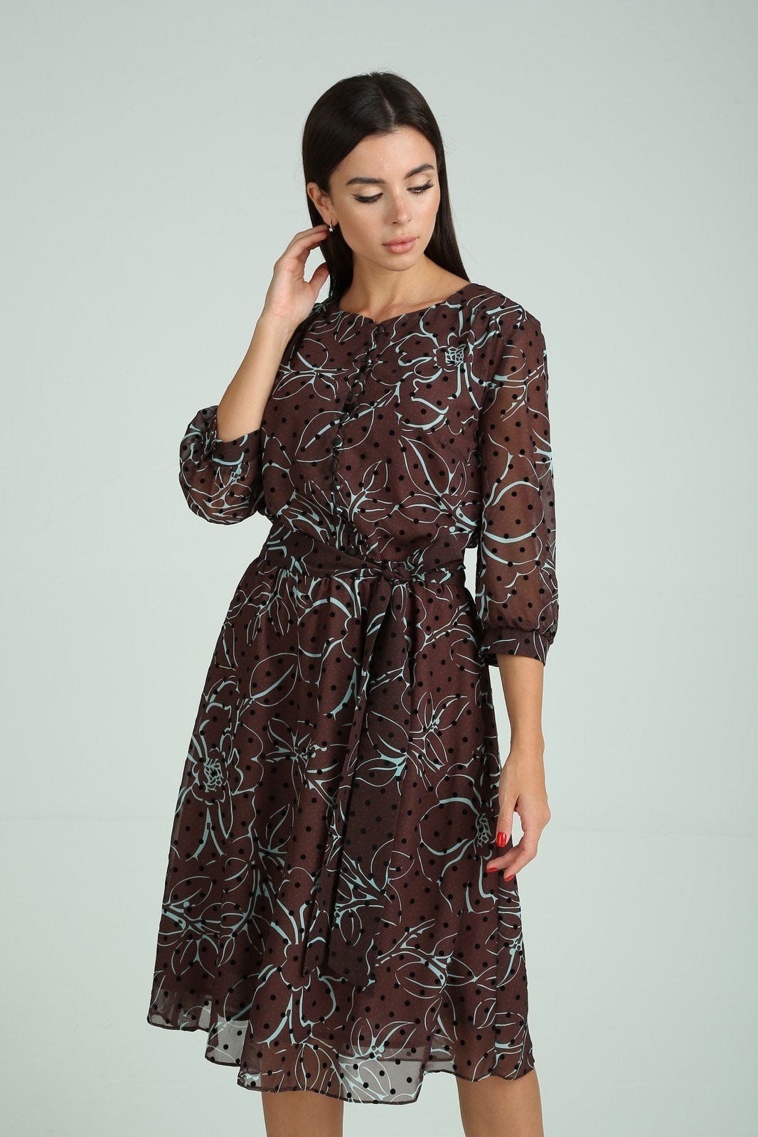 Платье Мода-Версаль 2318 коричневый