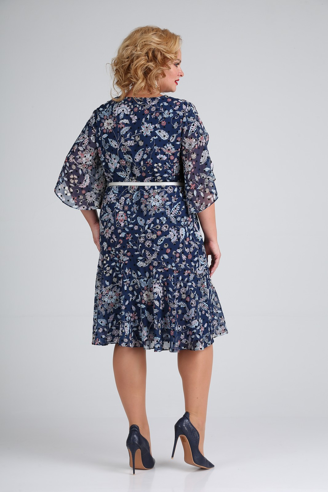 Платье Мода-Версаль 2321 т.синий