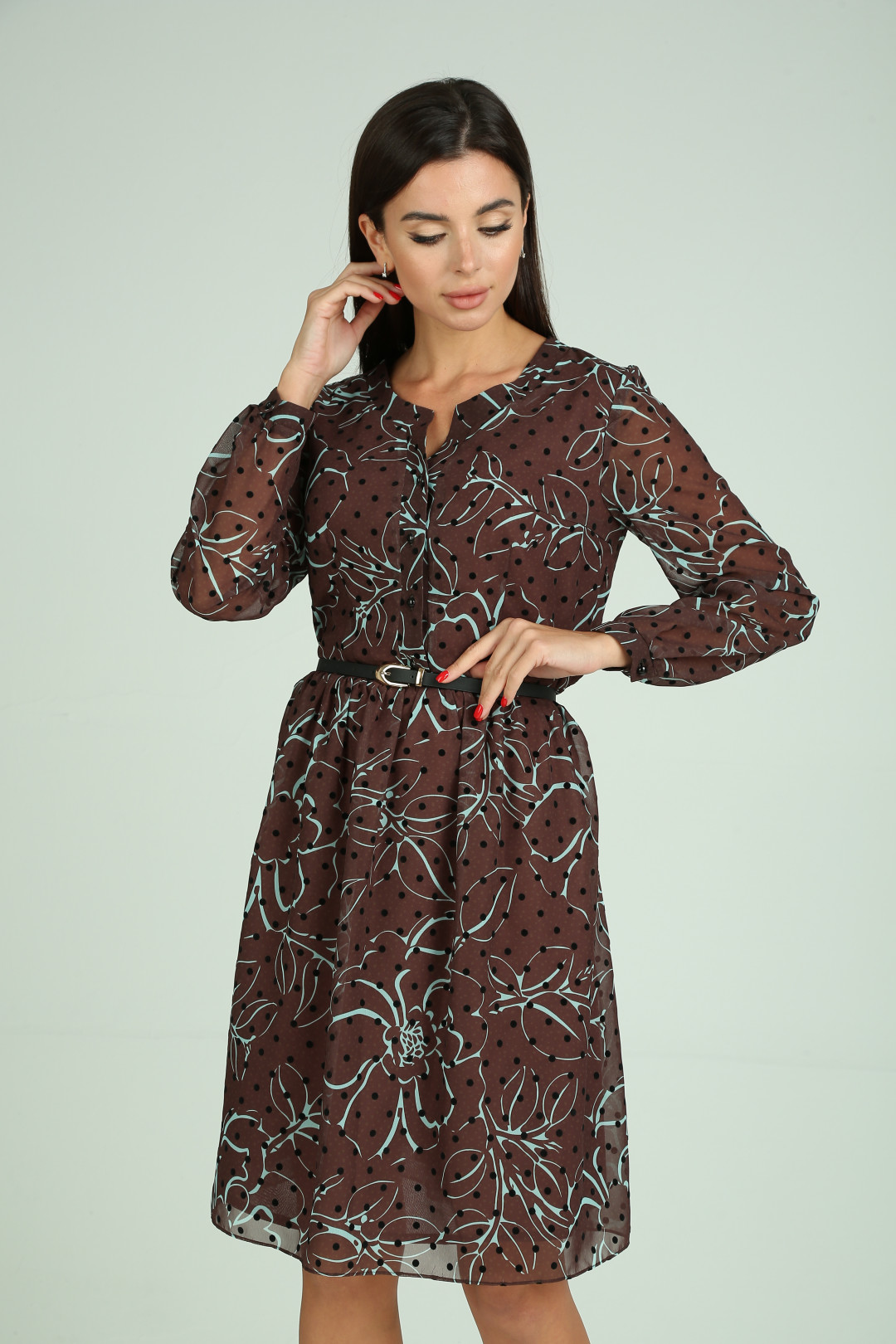 Платье Мода-Версаль 2323 коричневый