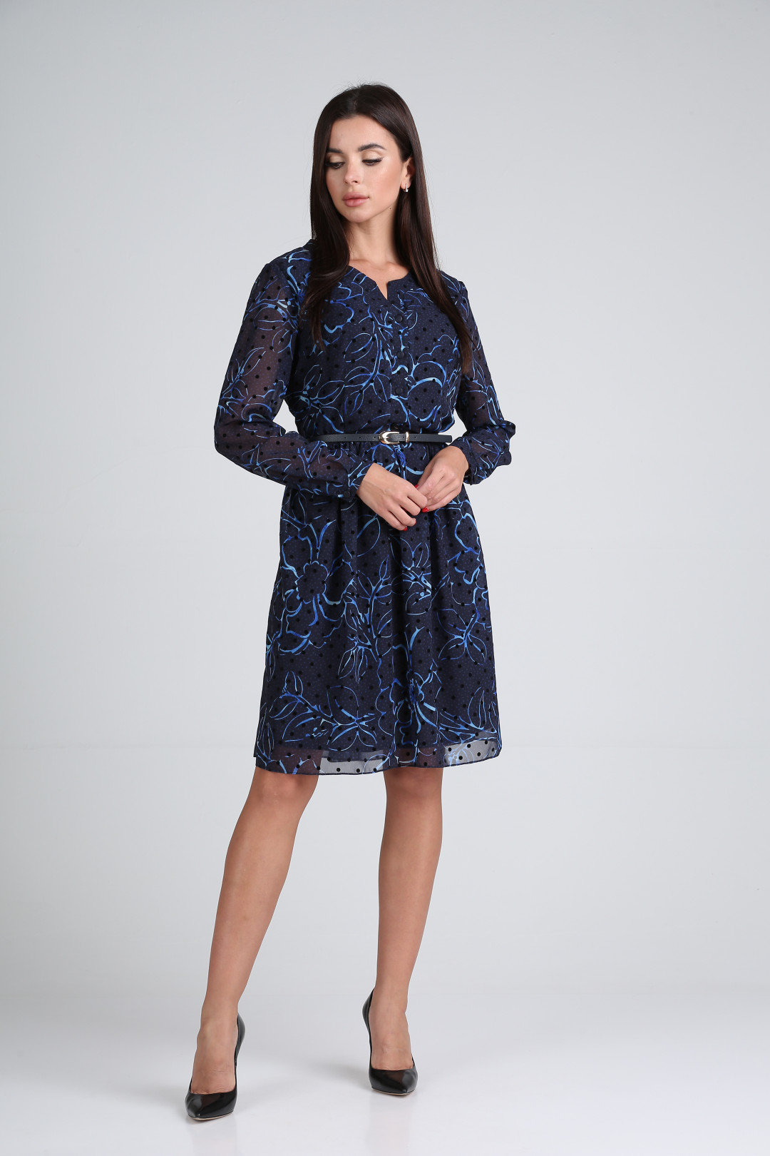 Платье Мода-Версаль 2323 синий