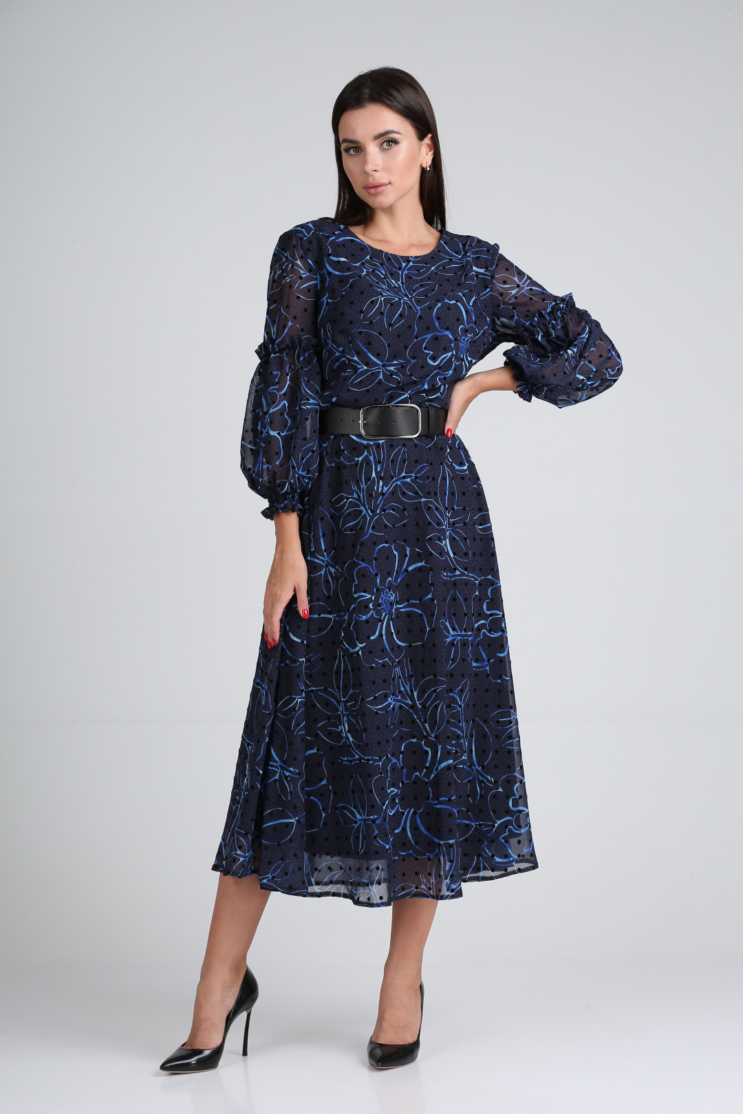 Платье Мода-Версаль 2342 синий