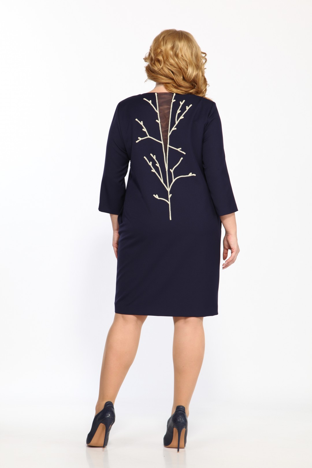 Платье Мода-Версаль 2354 т.синий