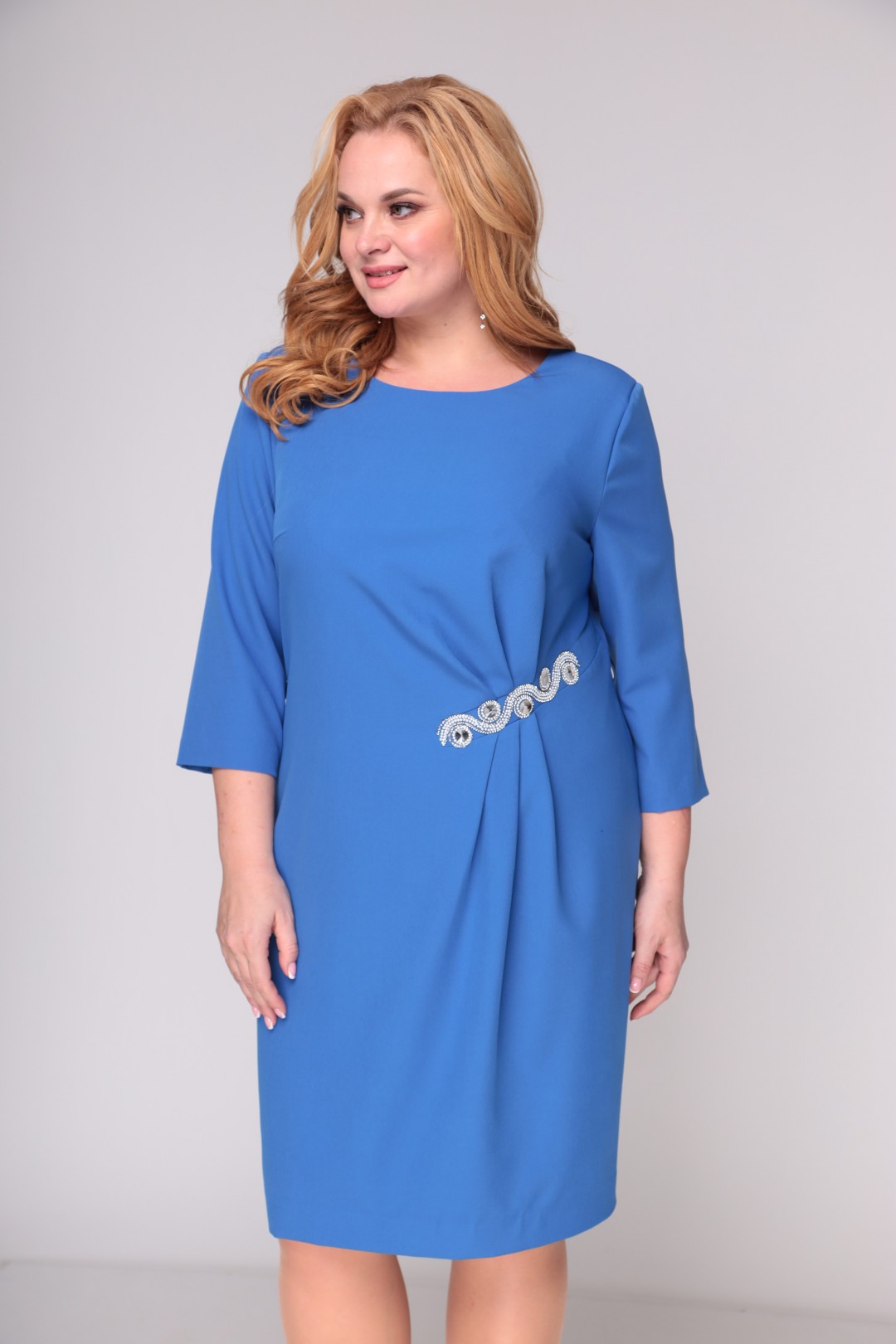Платье Мода-Версаль 2356 голубой