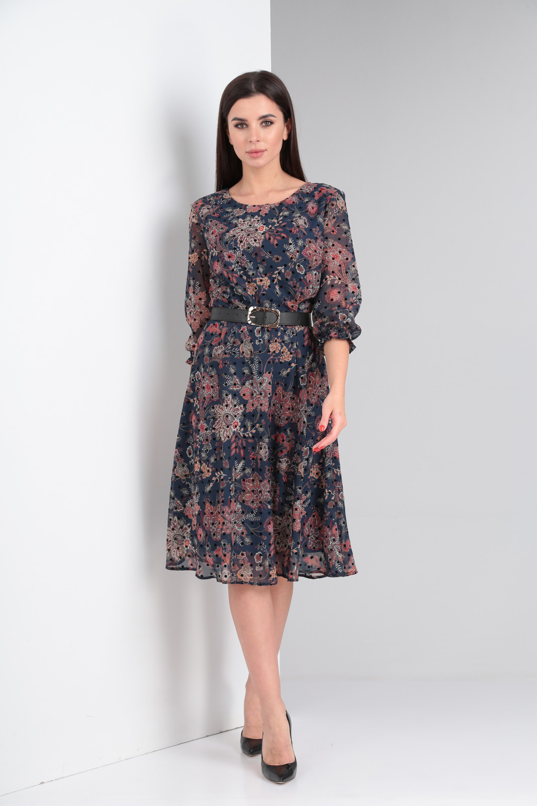 Платье Мода-Версаль 2363 т.синий