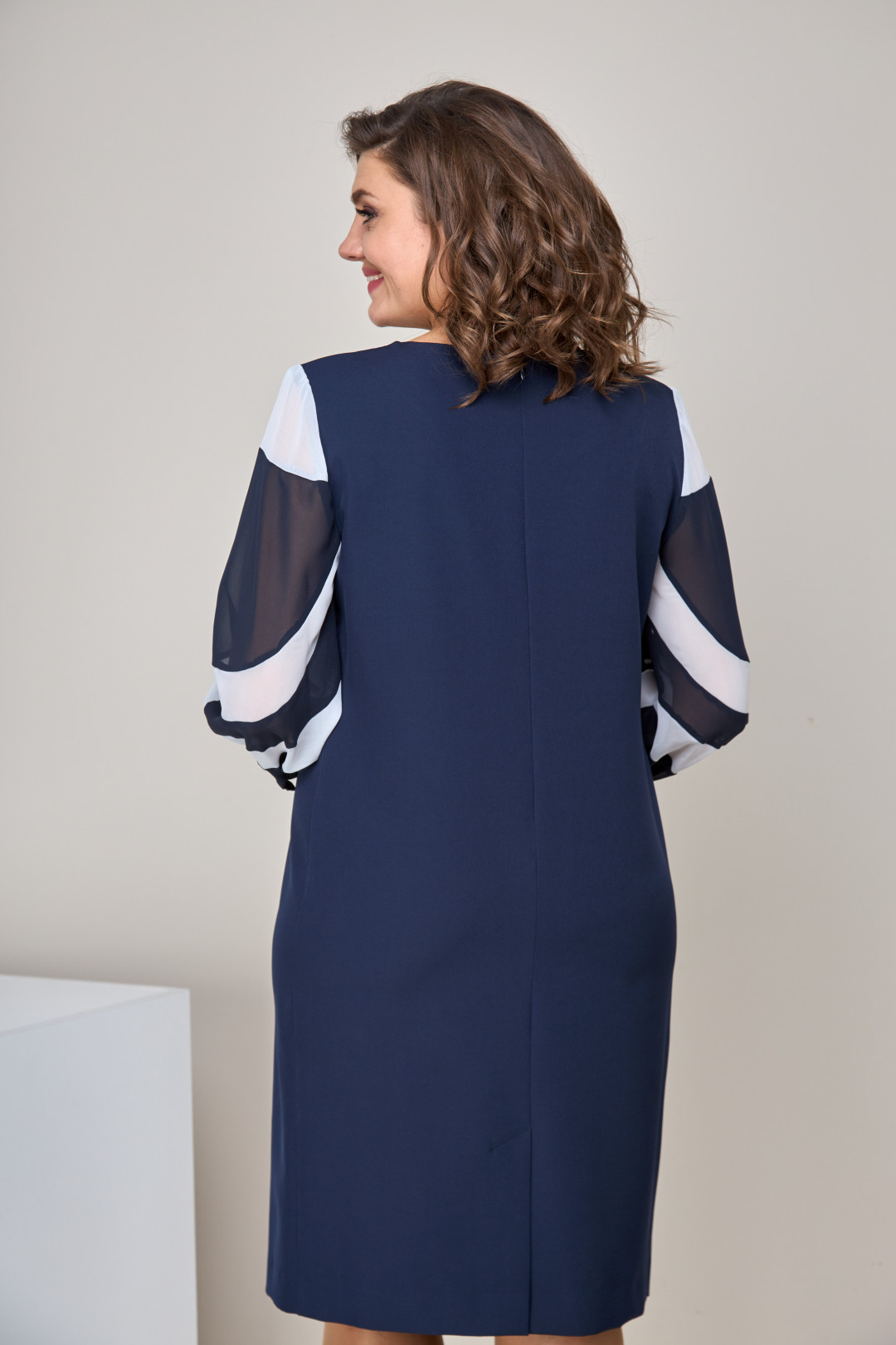 Платье Мода-Версаль 2403 т.синий